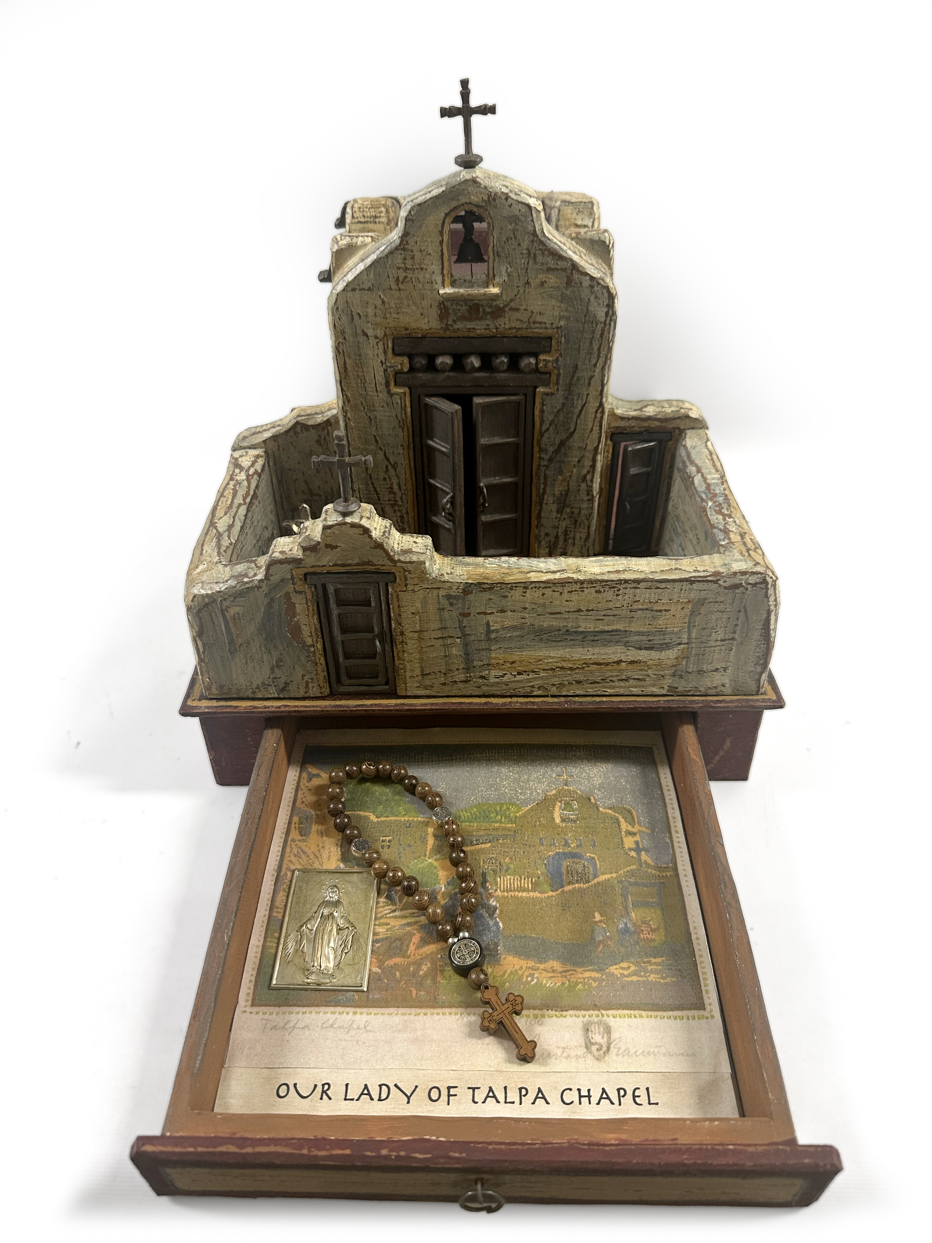 The Talpa Chapel sculpture, alternate angle